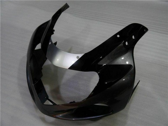 Silber Schwarz Suzuki GSXR 1000 K1 00-02 Motorrad Verkleidungen Silber Schwarz Suzuki GSXR 1000 K1 00-02 Motorrad Verkleidungen