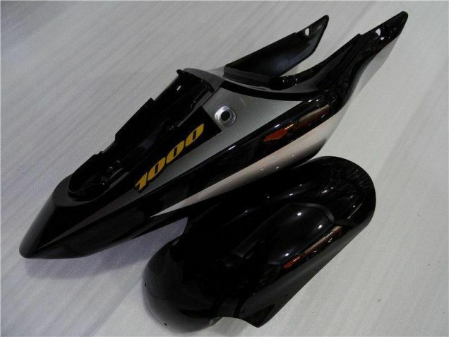 Silber Schwarz Suzuki GSXR 1000 K1 00-02 Motorrad Verkleidungen Silber Schwarz Suzuki GSXR 1000 K1 00-02 Motorrad Verkleidungen