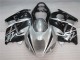 Silber Schwarz Suzuki GSXR 1300 Hayabusa 96-07 Motorrad Verkleidungen Silber Schwarz Suzuki GSXR 1300 Hayabusa 96-07 Motorrad Verkleidungen