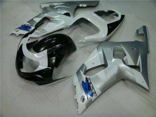 Silber Schwarz Suzuki GSXR 600 / 750 K1 K2 K3 01-03 Motorrad Verkleidung
