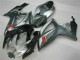 Silber Schwarz Suzuki GSXR 600 / 750 K6 06-07 Motorrad Verkleidungen Silber Schwarz Suzuki GSXR 600 / 750 K6 06-07 Motorrad Verkleidungen