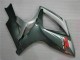 Silber Schwarz Suzuki GSXR 600 / 750 K6 06-07 Motorrad Verkleidungen Silber Schwarz Suzuki GSXR 600 / 750 K6 06-07 Motorrad Verkleidungen