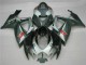 Silber Schwarz Suzuki GSXR 600 / 750 K6 06-07 Motorrad Verkleidungen Silber Schwarz Suzuki GSXR 600 / 750 K6 06-07 Motorrad Verkleidungen