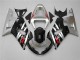 Silber Suzuki GSXR 600 / 750 K1 K2 K3 01-03 Motorrad Verkleidungen