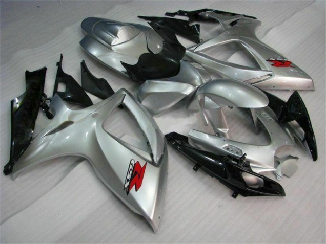 Silber Suzuki GSXR 600 / 750 K6 06-07 Motorrad Verkleidungen Silber Suzuki GSXR 600 / 750 K6 06-07 Motorrad Verkleidungen