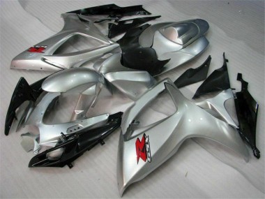 Silber Suzuki GSXR 600 / 750 K6 06-07 Motorrad Verkleidungen