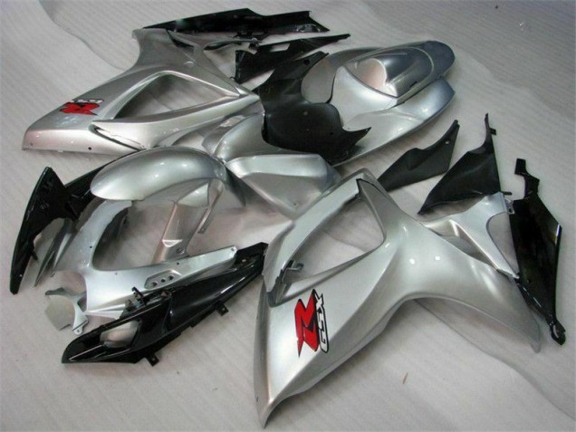 Silber Suzuki GSXR 600 / 750 K6 06-07 Motorrad Verkleidungen Silber Suzuki GSXR 600 / 750 K6 06-07 Motorrad Verkleidungen
