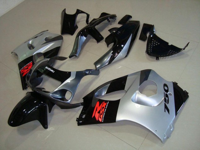 Silber Suzuki GSXR 600 96-00 Motorrad Verkleidungen Silber Suzuki GSXR 600 96-00 Motorrad Verkleidungen