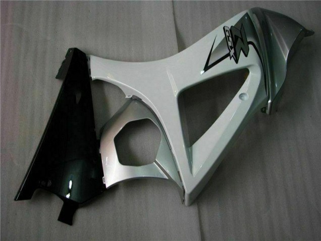 Silber Weiß Suzuki GSXR 1000 K7 07-08 Motorrad Verkleidungen Silber Weiß Suzuki GSXR 1000 K7 07-08 Motorrad Verkleidungen