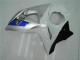 Silber Weiß Suzuki GSXR 1000 K9 09-16 Motorrad Verkleidungen Silber Weiß Suzuki GSXR 1000 K9 09-16 Motorrad Verkleidungen