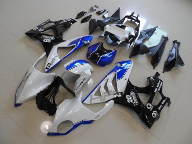 Weiß Blau BMW S1000RR 09-14 Motorrad Verkleidung