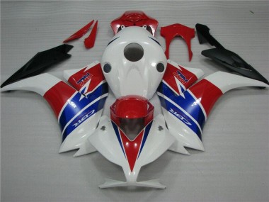 Weiß Blau Rot Honda CBR 1000 RR 12-16 Motorrad Verkleidung