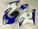 Weiß Blau Suzuki GSXR 1000 K3 03-04 Motorrad Verkleidungen Weiß Blau Suzuki GSXR 1000 K3 03-04 Motorrad Verkleidungen
