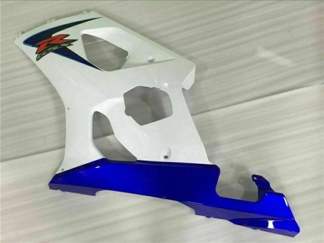 Weiß Blau Suzuki GSXR 1000 K3 03-04 Motorrad Verkleidungen Weiß Blau Suzuki GSXR 1000 K3 03-04 Motorrad Verkleidungen