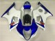 Weiß Blau Suzuki GSXR 1000 K3 03-04 Motorrad Verkleidungen Weiß Blau Suzuki GSXR 1000 K3 03-04 Motorrad Verkleidungen
