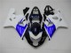Weiß Blau Suzuki GSXR 600 / 750 K4 04-05 Motorrad Verkleidungen Weiß Blau Suzuki GSXR 600 / 750 K4 04-05 Motorrad Verkleidungen