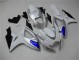 Weiß Blau Suzuki GSXR 600 / 750 K6 06-07 Motorrad Verkleidung Weiß Blau Suzuki GSXR 600 / 750 K6 06-07 Motorrad Verkleidung