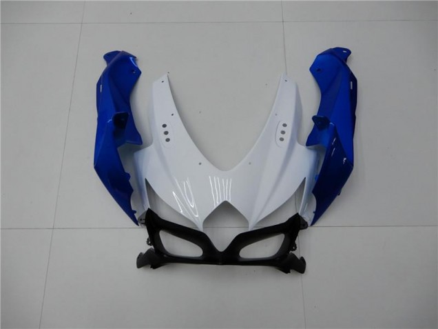 Weiß Blau Suzuki GSXR 600 / 750 K8 08-10 Motorrad Verkleidung Weiß Blau Suzuki GSXR 600 / 750 K8 08-10 Motorrad Verkleidung