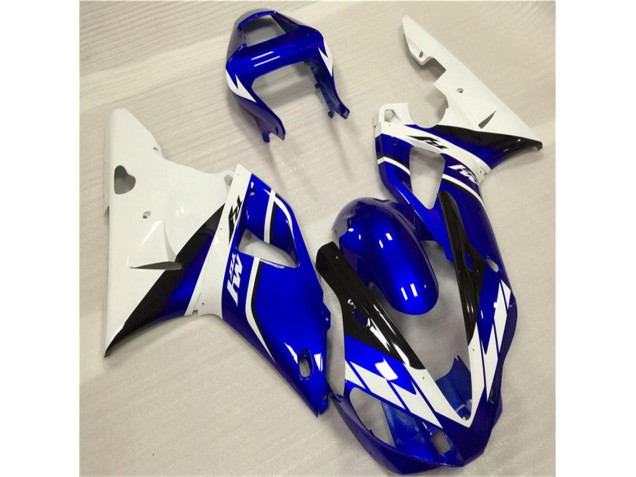 Weiß Blau Yamaha R1 00-01 Motorrad Verkleidungen