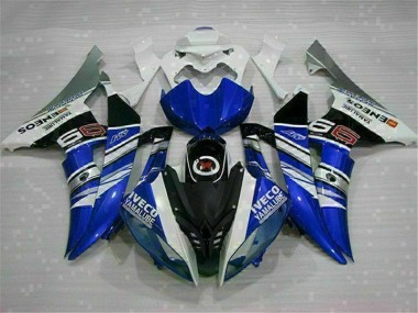 Weiß Blau Yamaha R6 08-16 Motorrad Verkleidungen