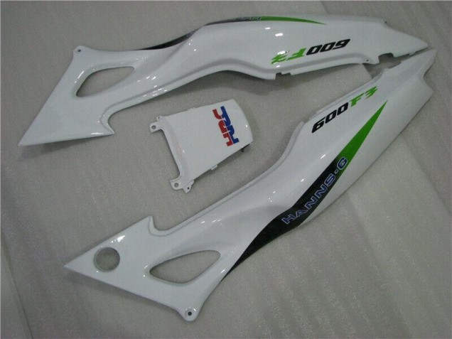 Weiß Grün Hannspree Honda CBR 600 F3 95-98 Motorrad Verkleidungen
