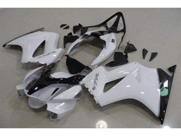 Weiß Honda VFR 800 02-13 Motorrad Verkleidungen