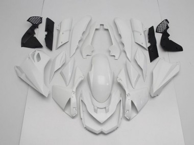 Weiß Kawasaki Z1000 07-09 Motorrad Vollverkleidung