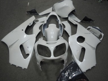 Weiß Kawasaki ZX12R 00-01 Motorrad Verkleidungen