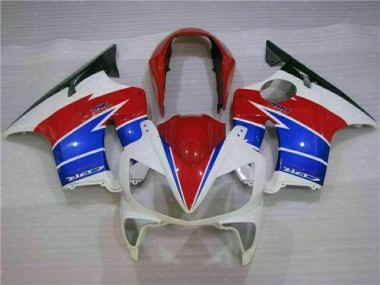Weiß Rot Honda CBR 600 F4i 04-07 Motorrad Verkleidungen