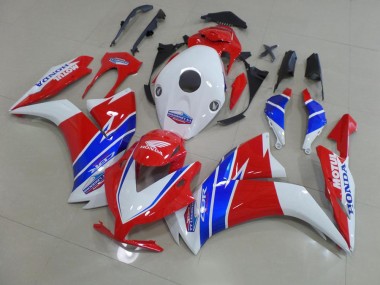 Weiß Rot TT Legend Honda CBR 1000 RR 12-16 Motorrad Verkleidungen