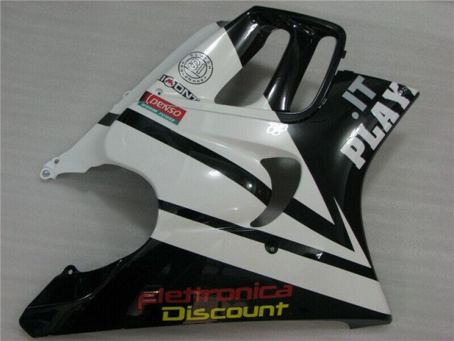 Weiß Schwarz Playboy Honda CBR 600 F3 95-98 Motorrad Verkleidungen