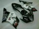 Weiß Schwarz Suzuki GSXR 1000 K3 03-04 Motorrad Verkleidung Weiß Schwarz Suzuki GSXR 1000 K3 03-04 Motorrad Verkleidung