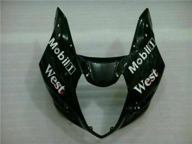 Weiß Schwarz Suzuki GSXR 1000 K3 03-04 Motorrad Verkleidung Weiß Schwarz Suzuki GSXR 1000 K3 03-04 Motorrad Verkleidung