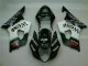Weiß Schwarz Suzuki GSXR 1000 K3 03-04 Motorrad Verkleidung Weiß Schwarz Suzuki GSXR 1000 K3 03-04 Motorrad Verkleidung