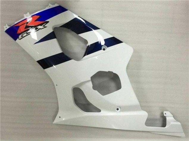 Weiß Schwarz Suzuki GSXR 1000 K3 03-04 Motorrad Verkleidungen Komplett Sets Weiß Schwarz Suzuki GSXR 1000 K3 03-04 Motorrad Verkleidungen Komplett Sets
