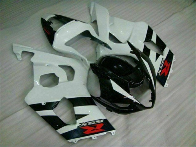 Weiß Schwarz Suzuki GSXR 1000 K3 03-04 Motorrad Vollverkleidung Weiß Schwarz Suzuki GSXR 1000 K3 03-04 Motorrad Vollverkleidung