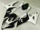 Weiß Schwarz Suzuki GSXR 1000 K5 05-06 Motorrad Verkleidungen Weiß Schwarz Suzuki GSXR 1000 K5 05-06 Motorrad Verkleidungen