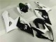 Weiß Schwarz Suzuki GSXR 1000 K5 05-06 Motorrad Verkleidungen Weiß Schwarz Suzuki GSXR 1000 K5 05-06 Motorrad Verkleidungen