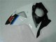 Weiß Schwarz Suzuki GSXR 1000 K9 09-16 Motorrad Vollverkleidung Weiß Schwarz Suzuki GSXR 1000 K9 09-16 Motorrad Vollverkleidung