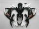 Weiß Schwarz Suzuki GSXR 600 / 750 K6 06-07 Motorrad Verkleidungen Weiß Schwarz Suzuki GSXR 600 / 750 K6 06-07 Motorrad Verkleidungen