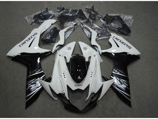 Weiß Schwarz Suzuki GSXR 750 K11 11-24 Motorrad Verkleidung Weiß Schwarz Suzuki GSXR 750 K11 11-24 Motorrad Verkleidung