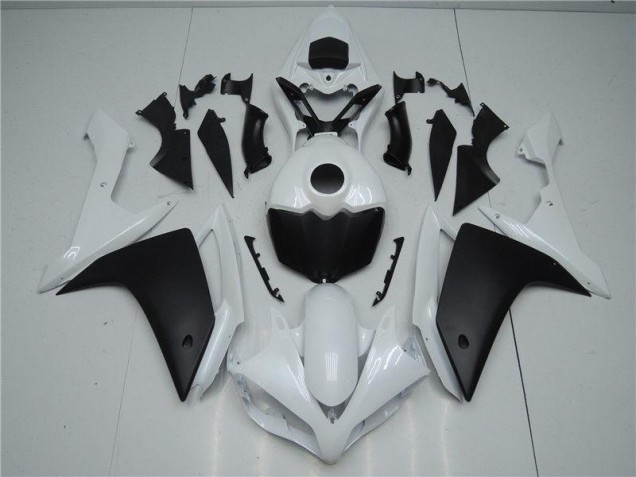 Weiß Schwarz Yamaha R1 07-08 Motorrad Verkleidungen