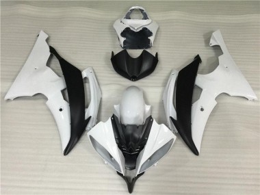 Weiß Schwarz Yamaha R6 08-16 Motorrad Verkleidung
