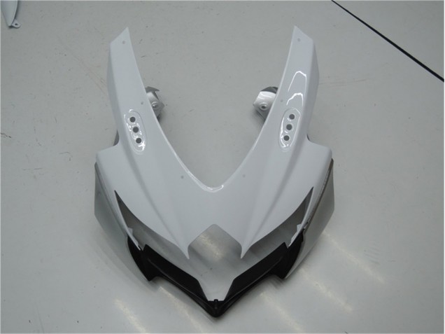 Weiß Silber Blau Suzuki GSXR 600 / 750 K8 08-10 Motorrad Verkleidungen Weiß Silber Blau Suzuki GSXR 600 / 750 K8 08-10 Motorrad Verkleidungen