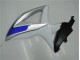 Weiß Silber Blau Suzuki GSXR 600 / 750 K8 08-10 Motorrad Verkleidungen Weiß Silber Blau Suzuki GSXR 600 / 750 K8 08-10 Motorrad Verkleidungen