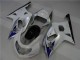 Weiß Silber Suzuki GSXR 600 / 750 K1 K2 K3 01-03 Motorrad Verkleidungen Weiß Silber Suzuki GSXR 600 / 750 K1 K2 K3 01-03 Motorrad Verkleidungen