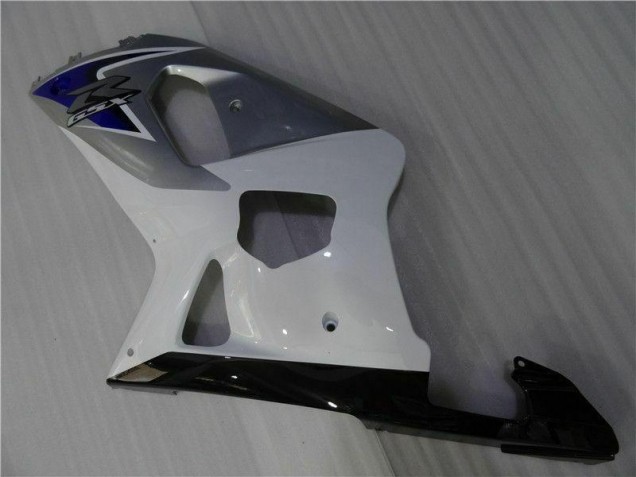 Weiß Silber Suzuki GSXR 600 / 750 K1 K2 K3 01-03 Motorrad Verkleidungen Weiß Silber Suzuki GSXR 600 / 750 K1 K2 K3 01-03 Motorrad Verkleidungen