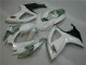 Weiß Silber Suzuki GSXR 600 / 750 K6 06-07 Motorrad Verkleidungen & Plastik Weiß Silber Suzuki GSXR 600 / 750 K6 06-07 Motorrad Verkleidungen & Plastik