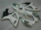 Weiß Silber Suzuki GSXR 600 / 750 K6 06-07 Motorrad Verkleidungen & Plastik Weiß Silber Suzuki GSXR 600 / 750 K6 06-07 Motorrad Verkleidungen & Plastik