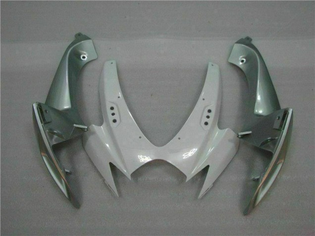 Weiß Silber Suzuki GSXR 600 / 750 K6 06-07 Motorrad Verkleidungen & Plastik Weiß Silber Suzuki GSXR 600 / 750 K6 06-07 Motorrad Verkleidungen & Plastik
